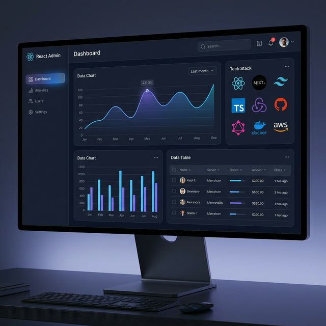 Modern B2B Yönetim Paneli Şablonu & Mimari